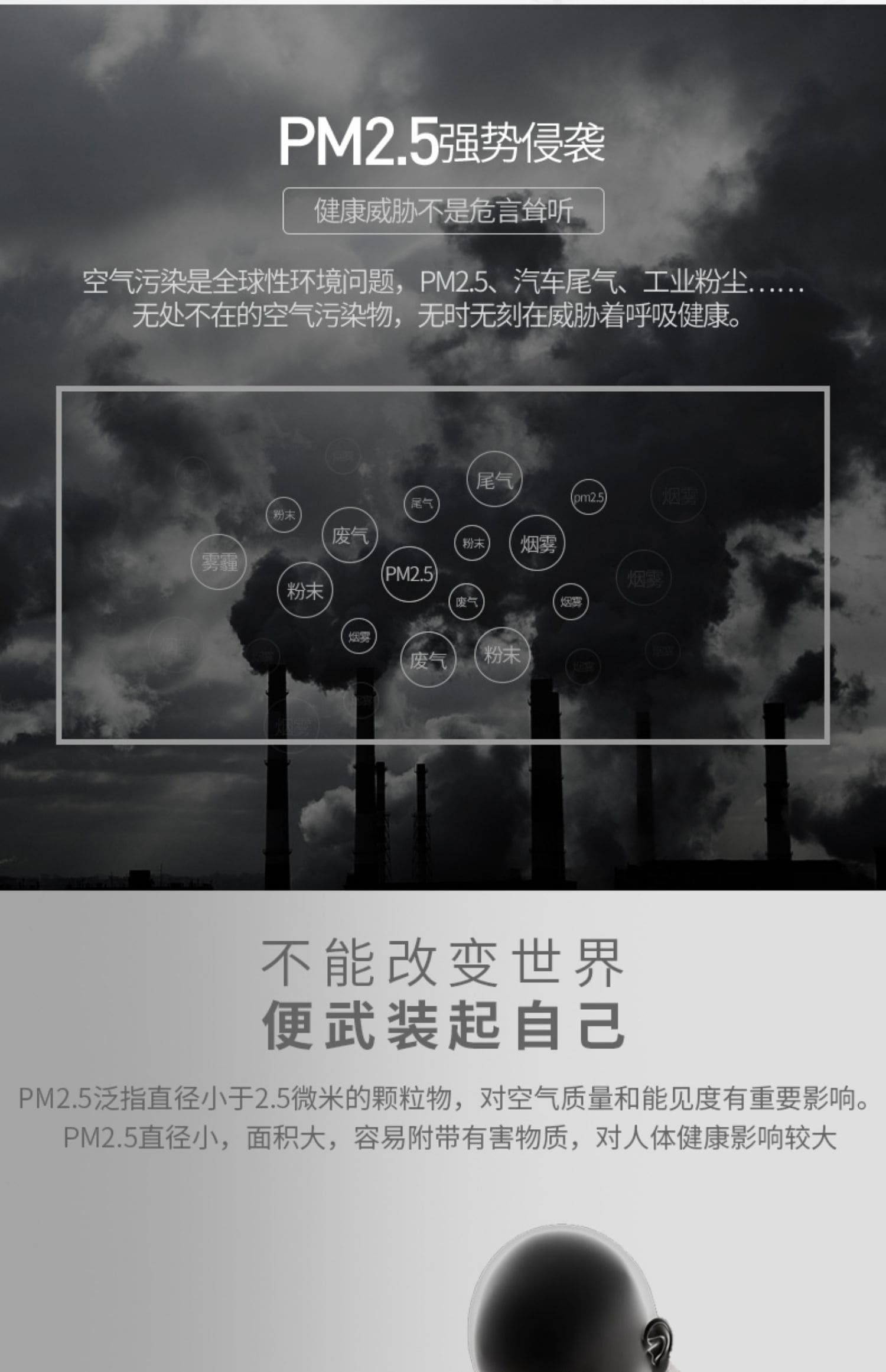 3M 9541 防颗粒物口罩 （耳带式、活性炭、减除有机蒸气异味、中国KN95认证）